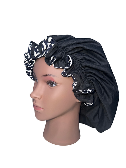 DOUBLE LAYERED REVERSIBLE BONNET