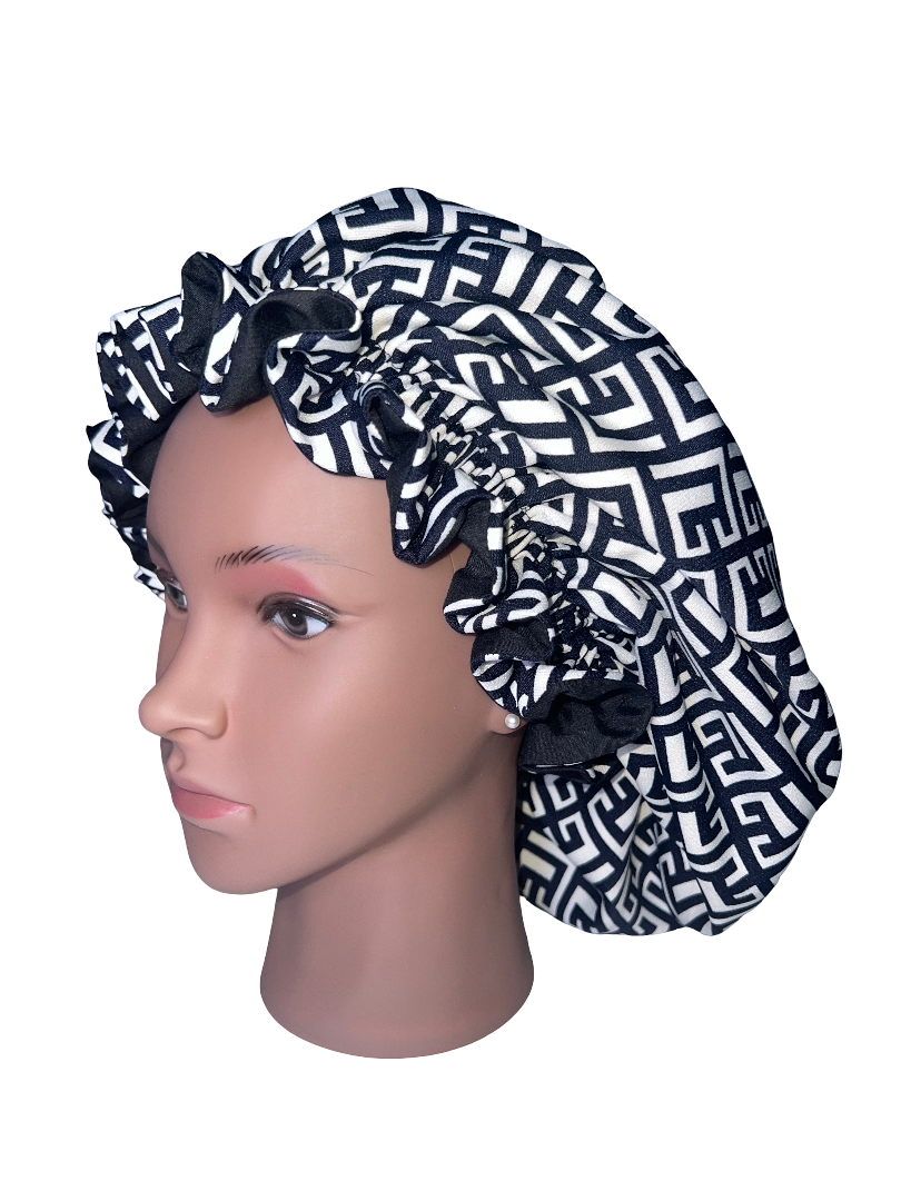 DOUBLE LAYERED REVERSIBLE BONNET