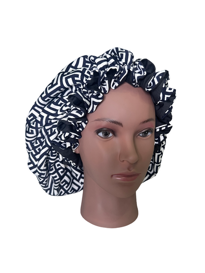 DOUBLE LAYERED REVERSIBLE BONNET