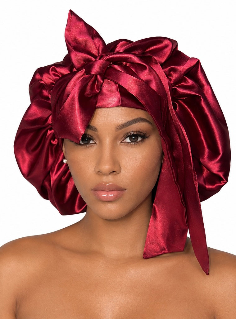 Cute Double Layered Bonnet