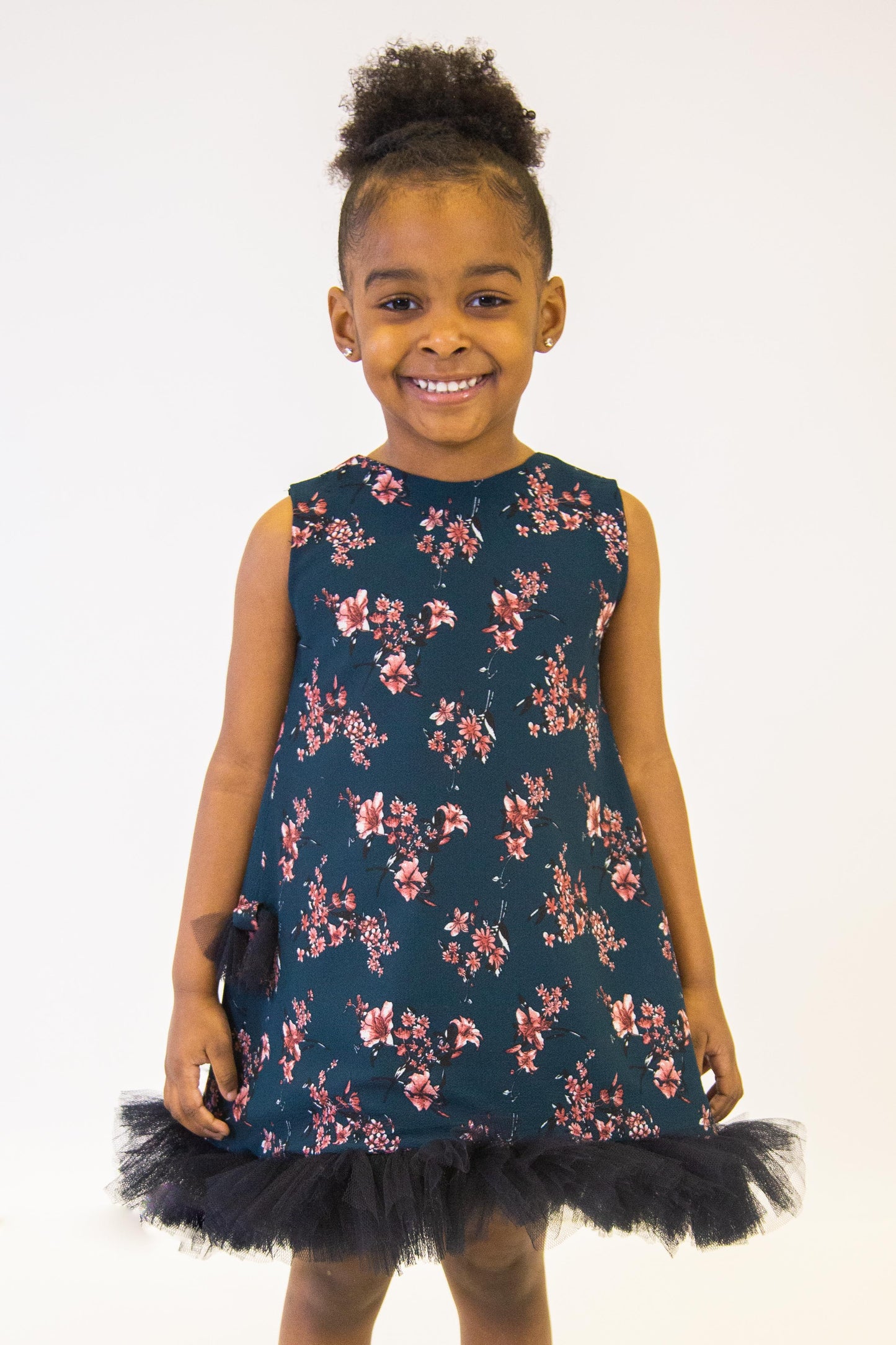 GIRL FLORAL FROCK DRESS