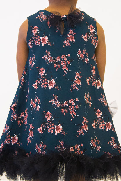 GIRL FLORAL FROCK DRESS
