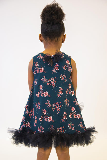 GIRL FLORAL FROCK DRESS