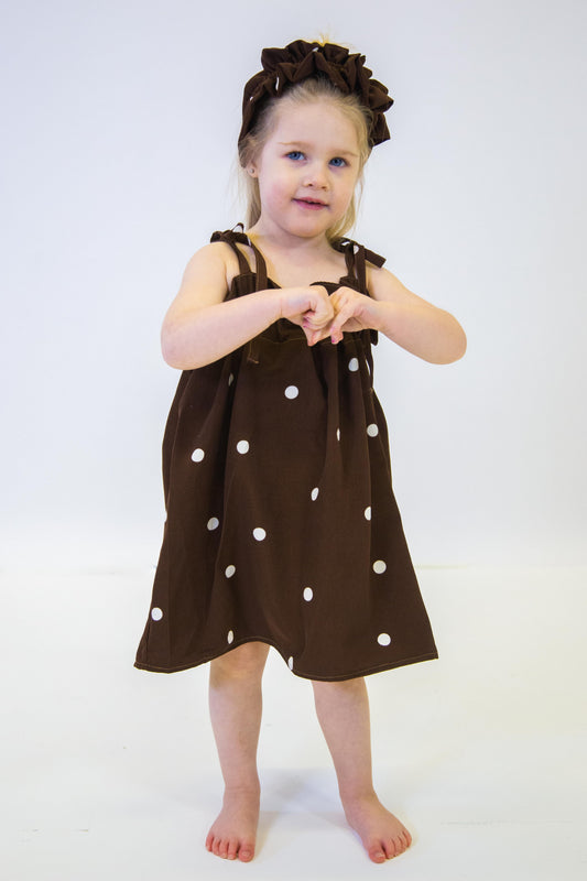 CUTE DOTS STRAP DRESS