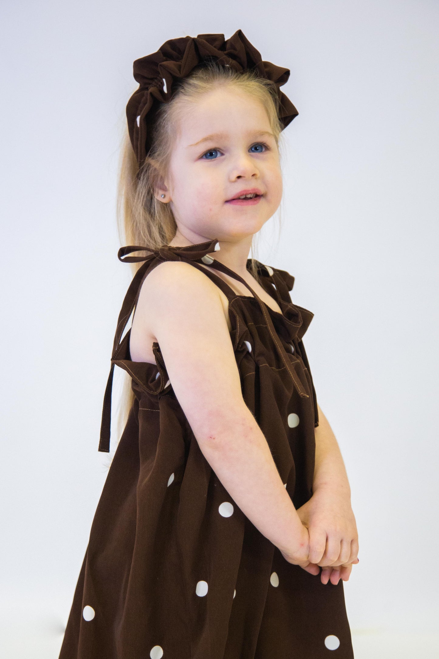 CUTE DOTS STRAP DRESS