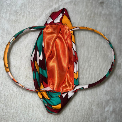 AFRICAN PRINT TOTE BAG