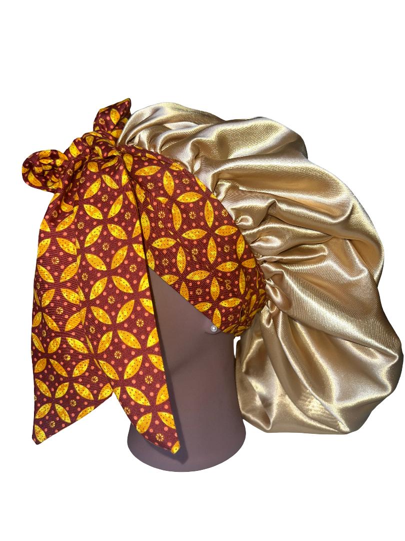 DOUBLE LAYERED REVERSIBLE BONNET