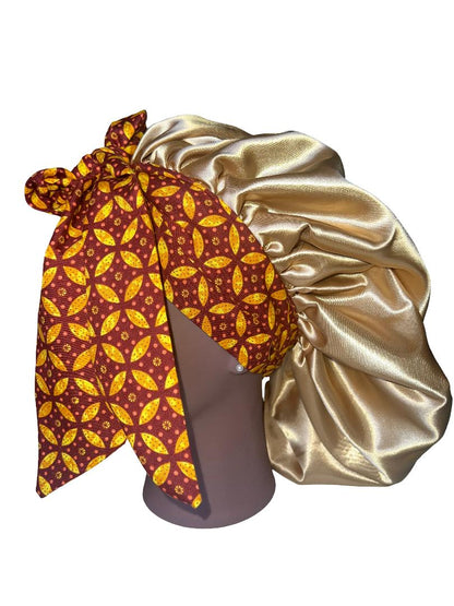 DOUBLE LAYERED REVERSIBLE BONNET